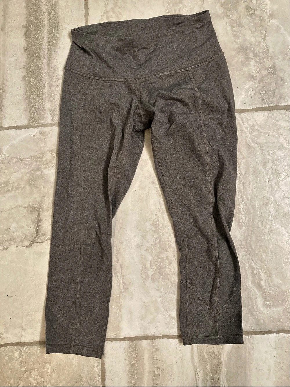prAna Women's 3/4 Leggings Gray Extra Small